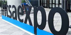 Schriftzug der Messe it-sa 2025